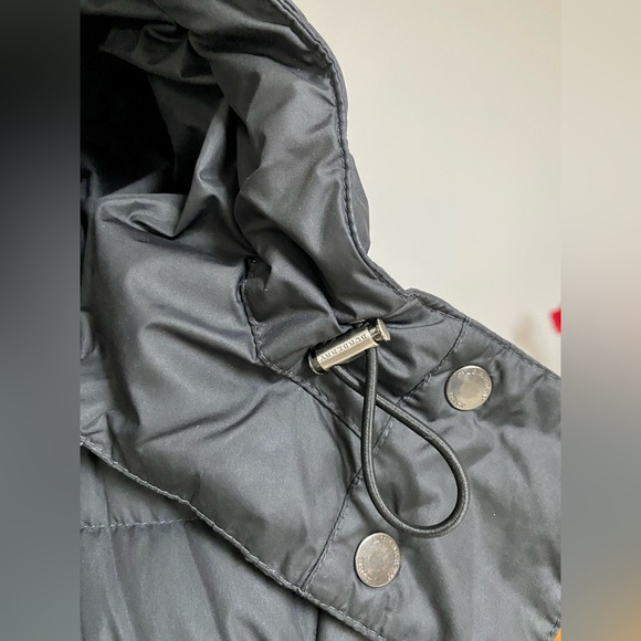 BURBERRY DOWN COAT JACKET PARKA BLACK XS - Picture 6 of 16